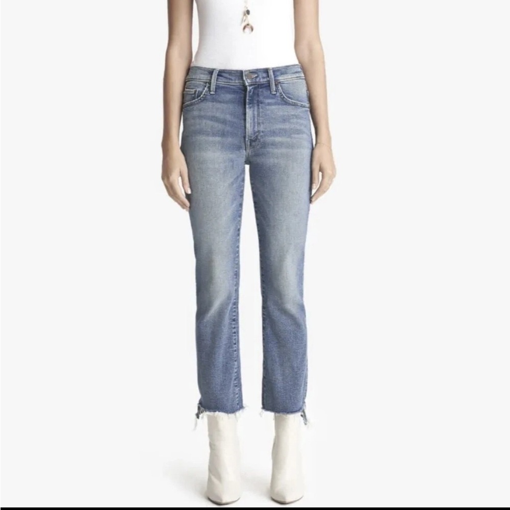 MOTHER Women's Jeans The Insider Crop Step Fray